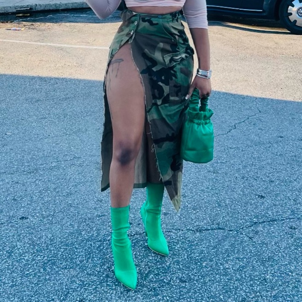Camo skirt